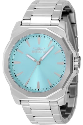 Invicta Speedway 48912 Heren Horloge - Quartz Uurwerk - Roestvrij Staal met blauwe Wijzerplaat - 42mm