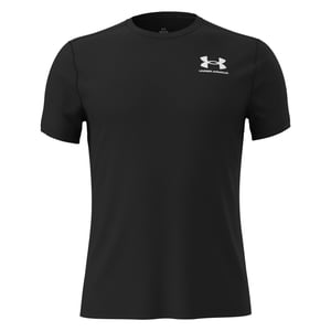 Under Armour Unisex HeatGear T-shirt voor volwassenen (Zwart)