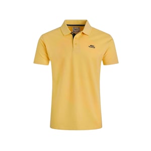 Weird Fish Heren Miles Pique Organic Poloshirt (Citroen)