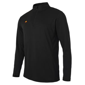 Ellesse Heren Rolbi Quarter Zip Top (Zwart)