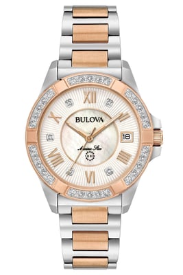 Bulova Marine Star Dames Multikleur Horloge 98R234