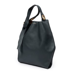 Large Eyelet Grommet Hobo Bag  Schoudertas