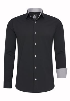 Zakelijk overhemd S - 6XL Slim Fit Premium Katoen-Stretch