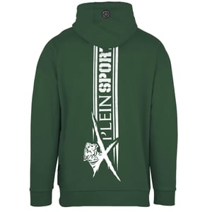 Plein Sport Groot Logo Op De Rug Groene Hoodie