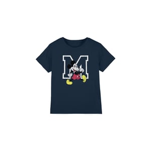 Disney Kinderen/Kinderen Mickey Mouse Classic Walk T-Shirt (Marine)