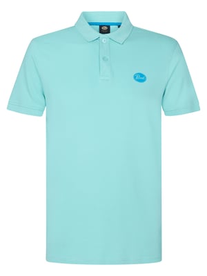 Petrol Industries - Heren Klassieke polo - Blauw