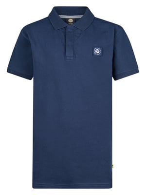 Petrol Industries - Jongens Klassieke Polo Flaming - Blauw