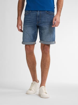 Petrol Industries - Heren Bullseye Denim Short Sail - Blauw