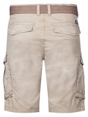 Petrol Industries - Heren Cargo Short met Riem Seasalt - Bruin