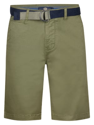 Petrol Industries - Heren Chino Short met Riem Breezeview - Groen
