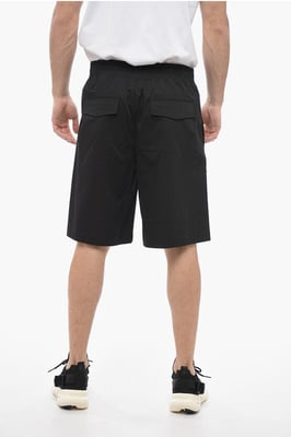 Baggy Fit JORDAN Cargo Shorts met klepzakken in zwart