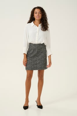 Rok Regular fit black white