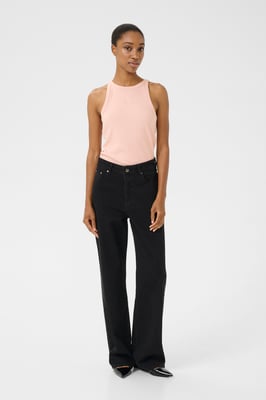 Jersey top Slim fit peach