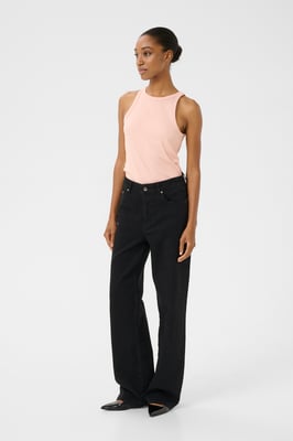Jersey top Slim fit peach
