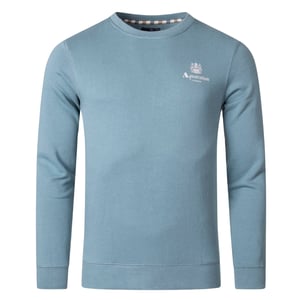 Aquascutum Active Small Logo Blauw Sweatshirt