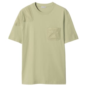 Burberry Panelled Jersey Hunter Green T-shirt