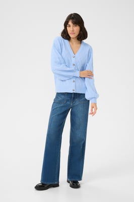 Vest Loose fit blue