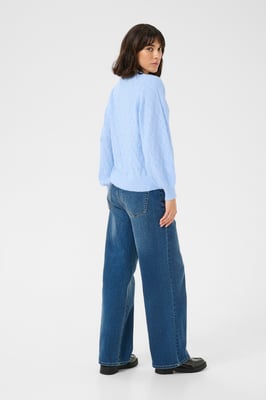 Vest Loose fit blue