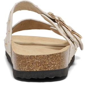 ONLY MAXI 15 Polyurethaan Dames Crème Sandalen