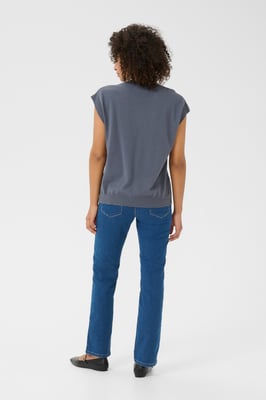 Vest Regular fit blue