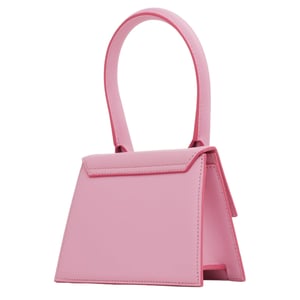 Jacquemus Le Chiquito Moyen lichtroze tas