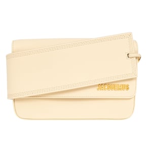 Jacquemus Le Carinu ivoorwitte tas