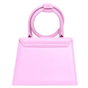 Jacquemus Le Chiquito Noeud lichtroze tas