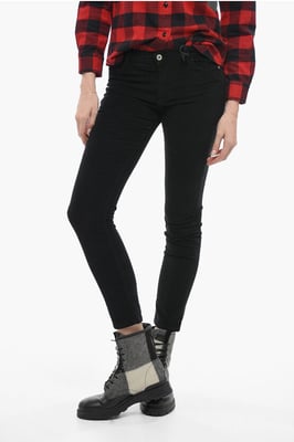Twill F-STRETCH-broek in zwart