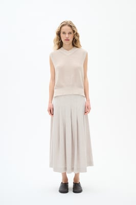 Vest Regular fit beige