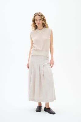 Vest Regular fit beige