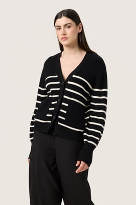 Vest Regular fit black white