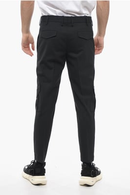 Skinny Fit NATE Cargo-broek in zwart