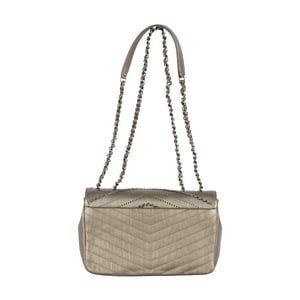 Chanel Versierde 'Chain Sequins' Chevron Flap Bag - '10s