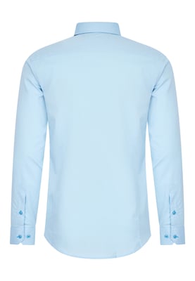 Pastelkleurig overhemd S - 6XL Slim Fit Katoenen stretch