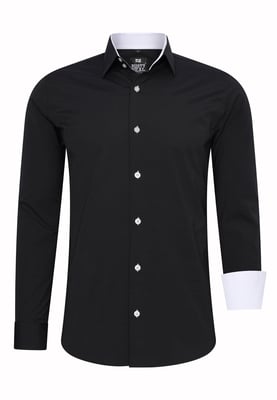 Zakelijk overhemd S - 6XL Slim Fit Premium Katoen-Stretch