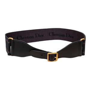 Christian Dior brede canvas riem - '20s