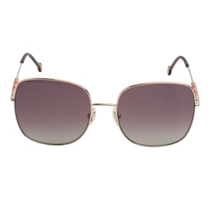 CH0035S Eckige Sonnenbrille aus Metall für Damen
