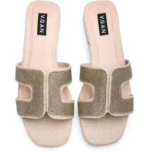 V.gan Vegan Bok Slide Sandalen