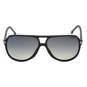 Carrera Matte Black Frame Grijze SF Gepolariseerde Zonnebril