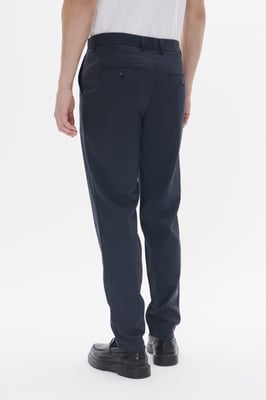 Casual broek Regular fit navy blue