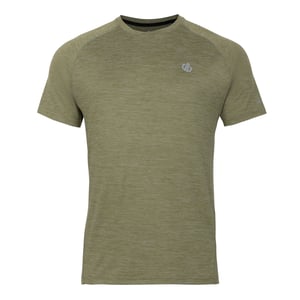 Dare 2B Heren Persist Marl T-shirt (Olivijn Groen)