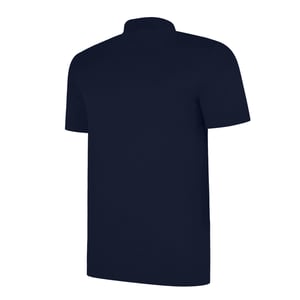 Umbro Heren Essential Poloshirt (Zwart/Wit)