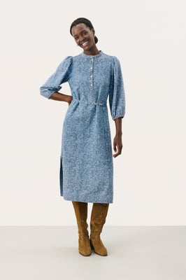 Jurk Easy fit blue