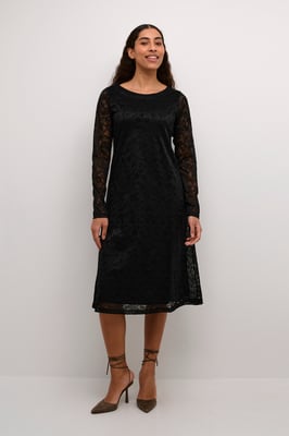Jersey jurk Relaxed fit black