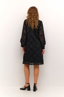 Jurk A-shape black