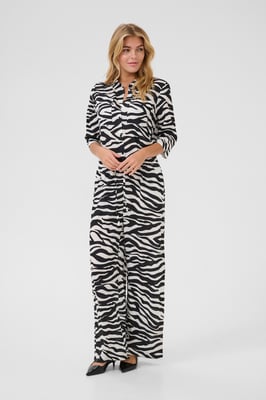 Jumpsuit Regular fit black offwhite