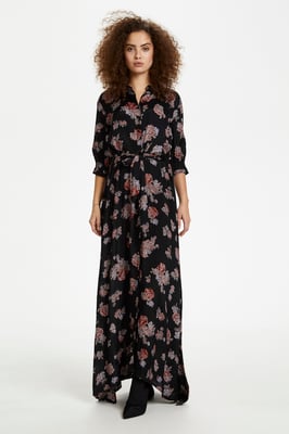 Jurk Regular fit Black