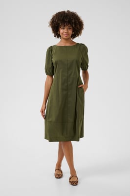 Jurk Casual fit Burnt Olive