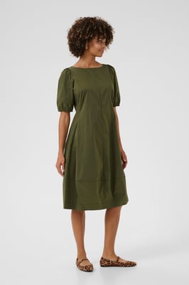 Jurk Casual fit Burnt Olive