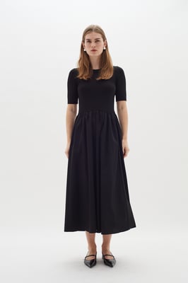 Jurk Regular fit Blac
